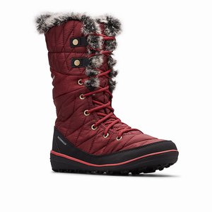 Columbia Heavenly™ Omni-Heat™ Lace Up Stövlar Dam Röda (CSFPB6025)